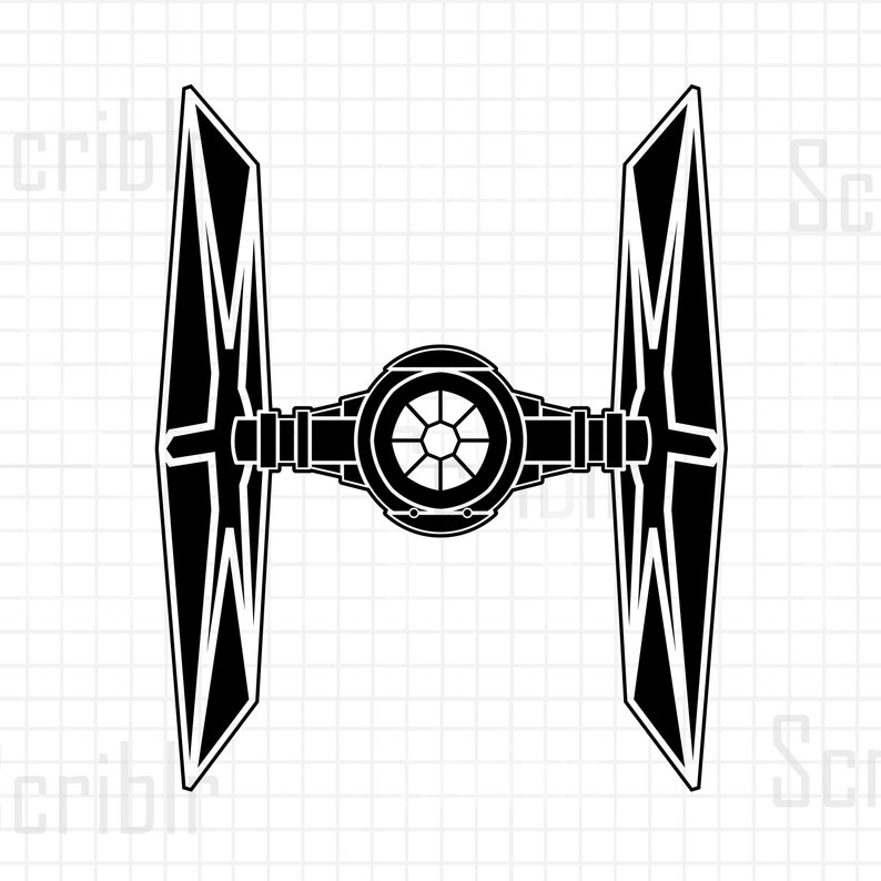 Star Wars Tie Fighter SVG JPG PNG Etsy