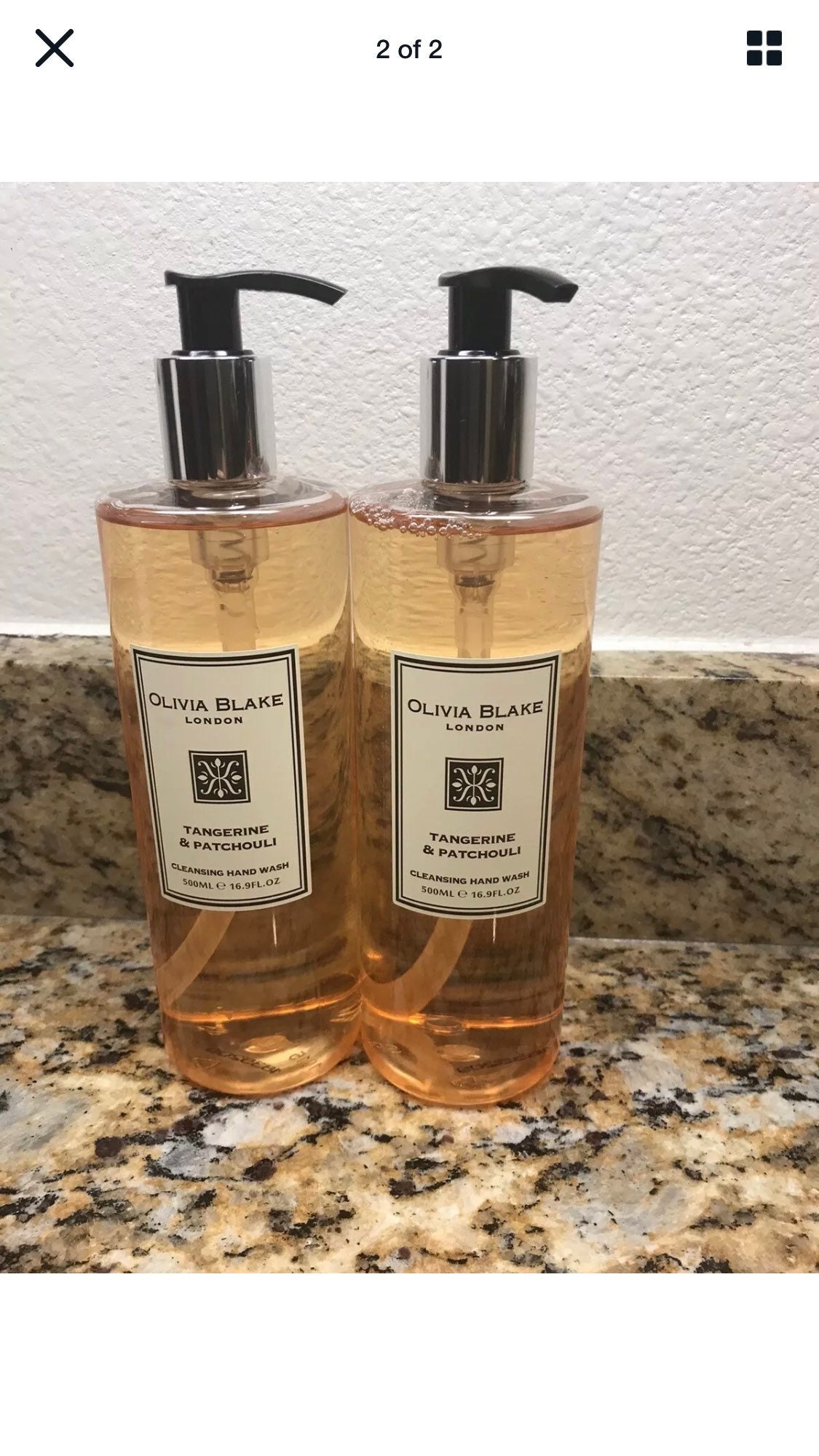 Olivia Blake London Tangerine & Patchouli lavage à la main Etsy
