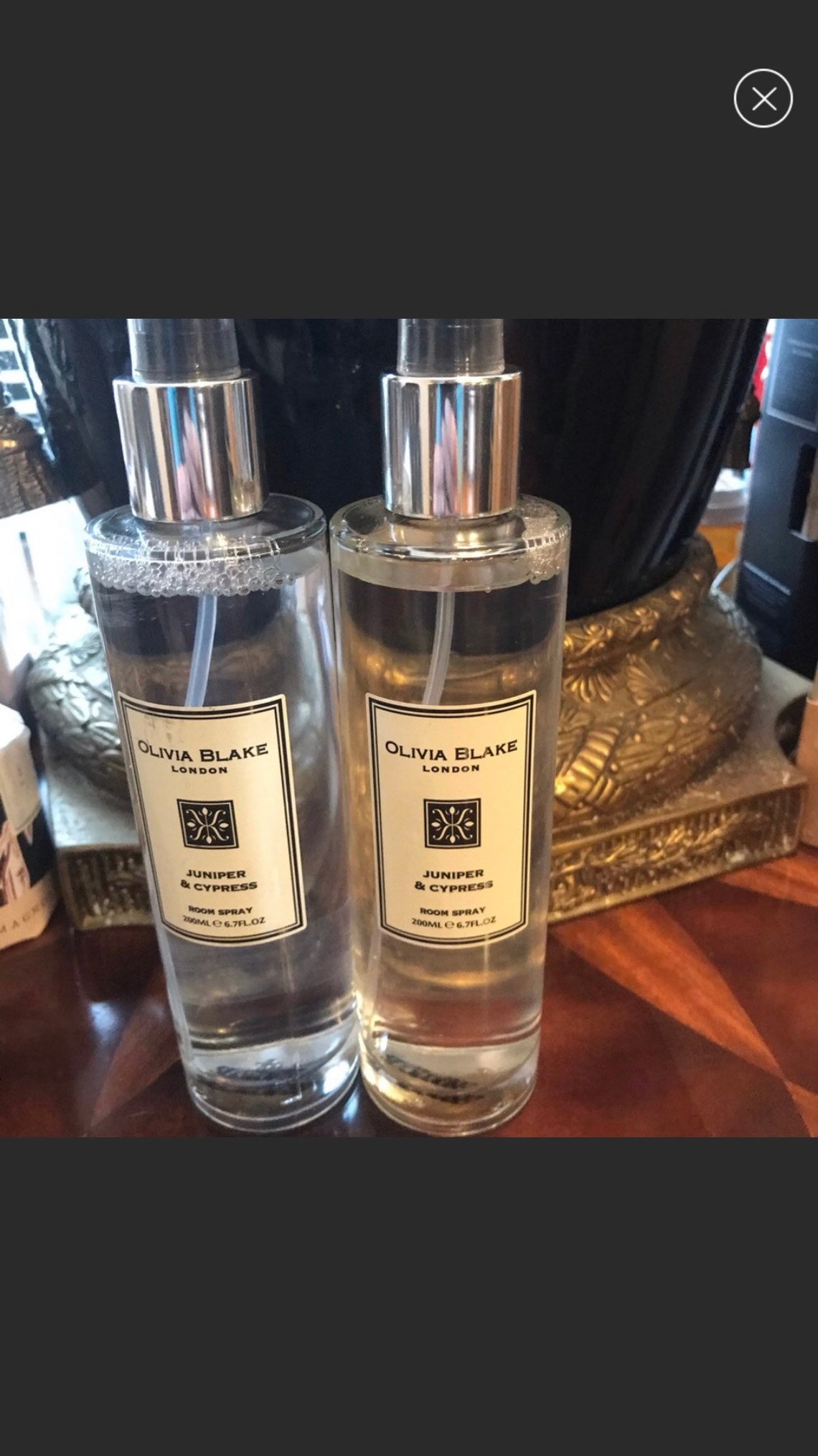 Olivia Blake London Juniper Cypress room sprays x 2 Etsy