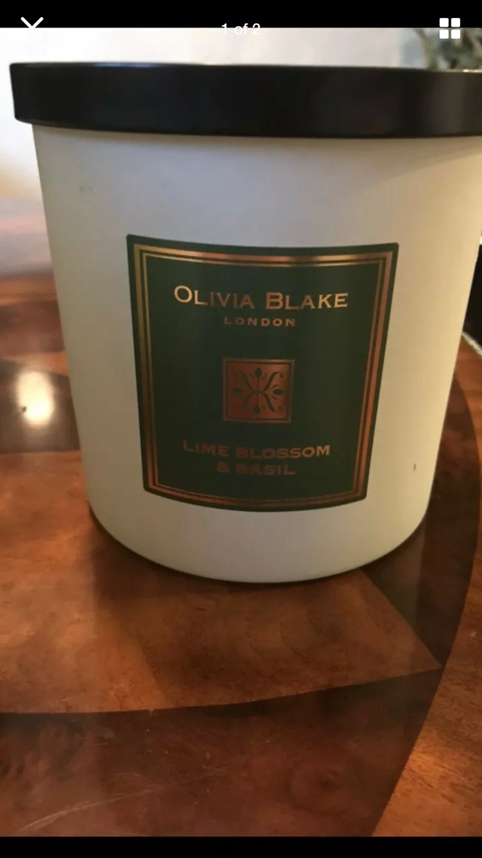 Olivia Blake London Lime Blossom Basil JUMBO 18 Oz 3 Wick Etsy Hong Kong