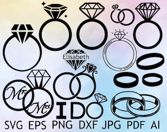 Download Wedding Rings Svg Etsy