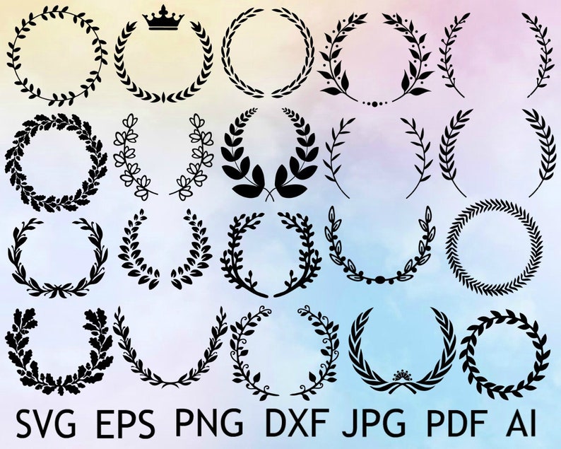 Download Laurel Wreath Svg Laurel Svg File Leaf Monogram Svg Leaf Circle Laurel Circle Frame Wreath Svg Champion Svg Instant Download Craft Supplies Tools Materials Deshpandefoundationindia Org