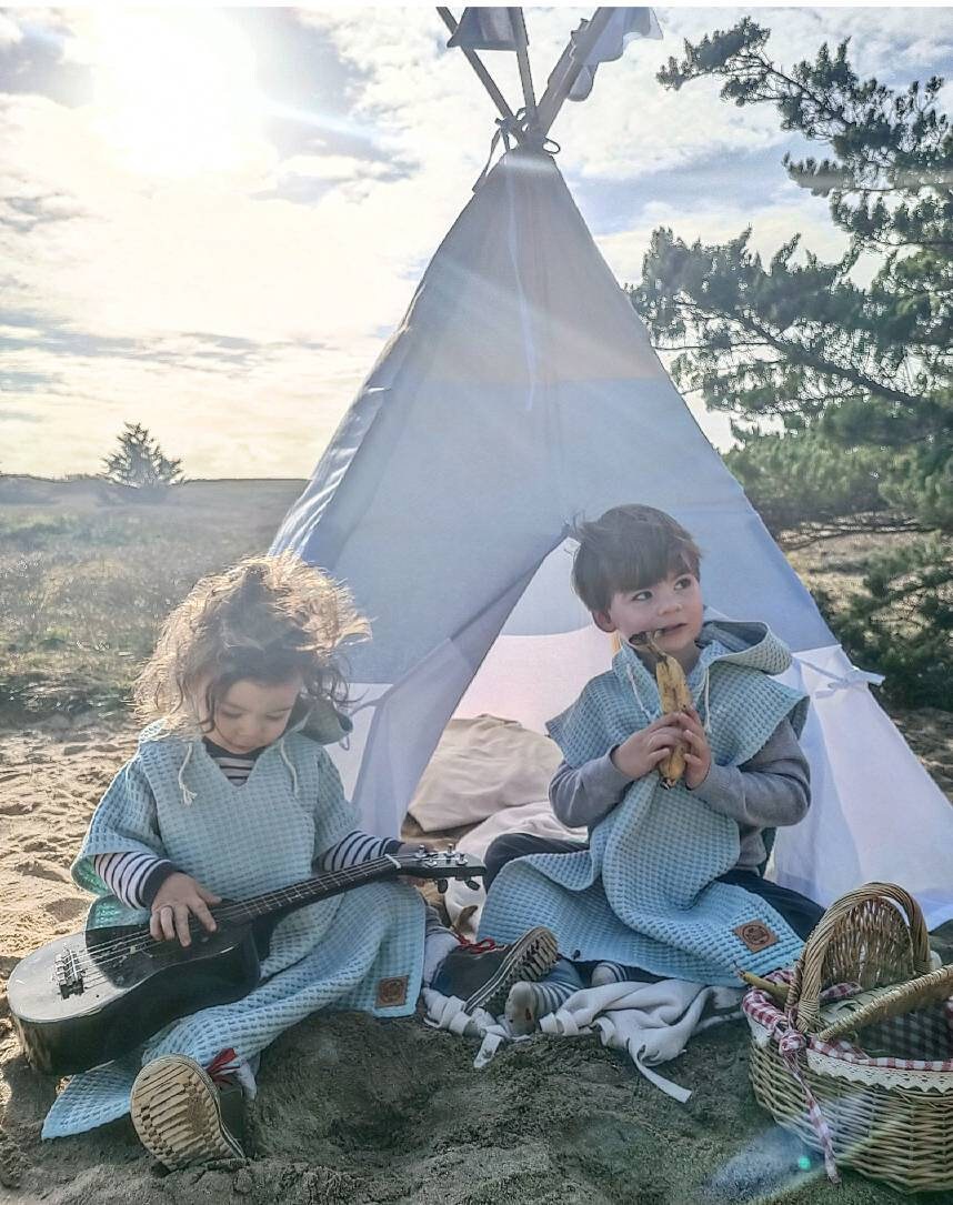 Poncho de Plage Bohème Chic