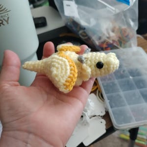 Lemon the Dragon Amigurmi plushie