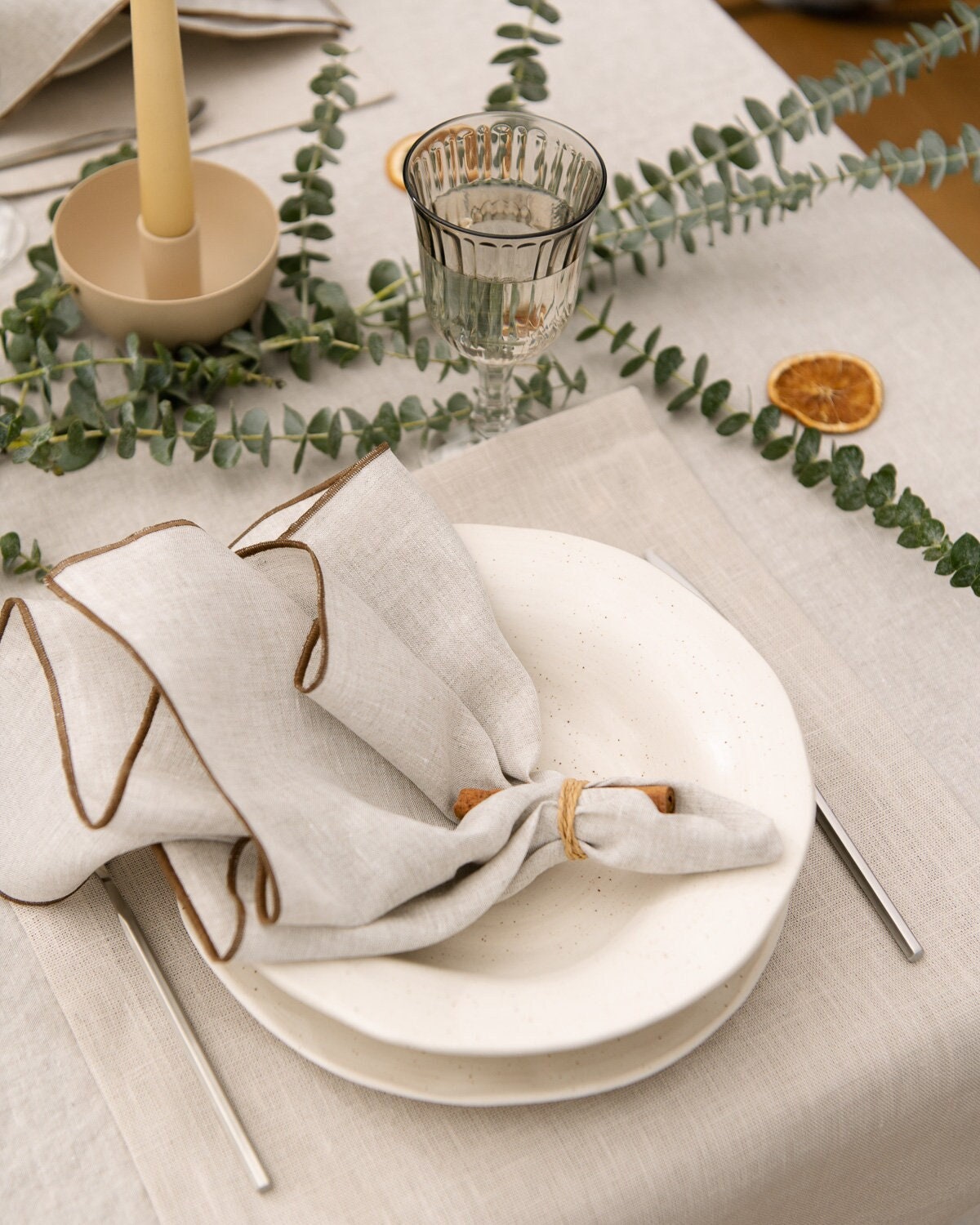 Rustic Linen Napkin — Star Bright Farm