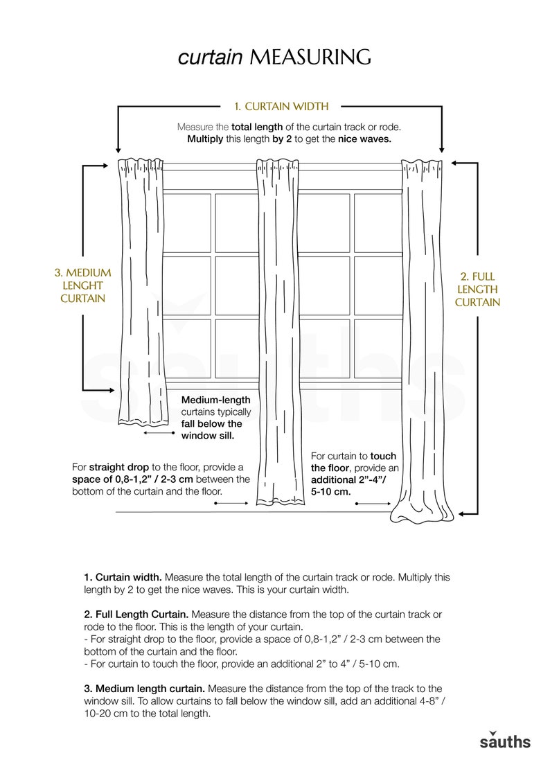 Linen curtain panel with rod pocket, 55/140 Cm Width curtains in many colours, imagem 6