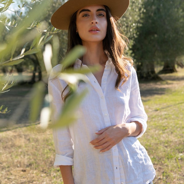 Linen Shirt - Etsy