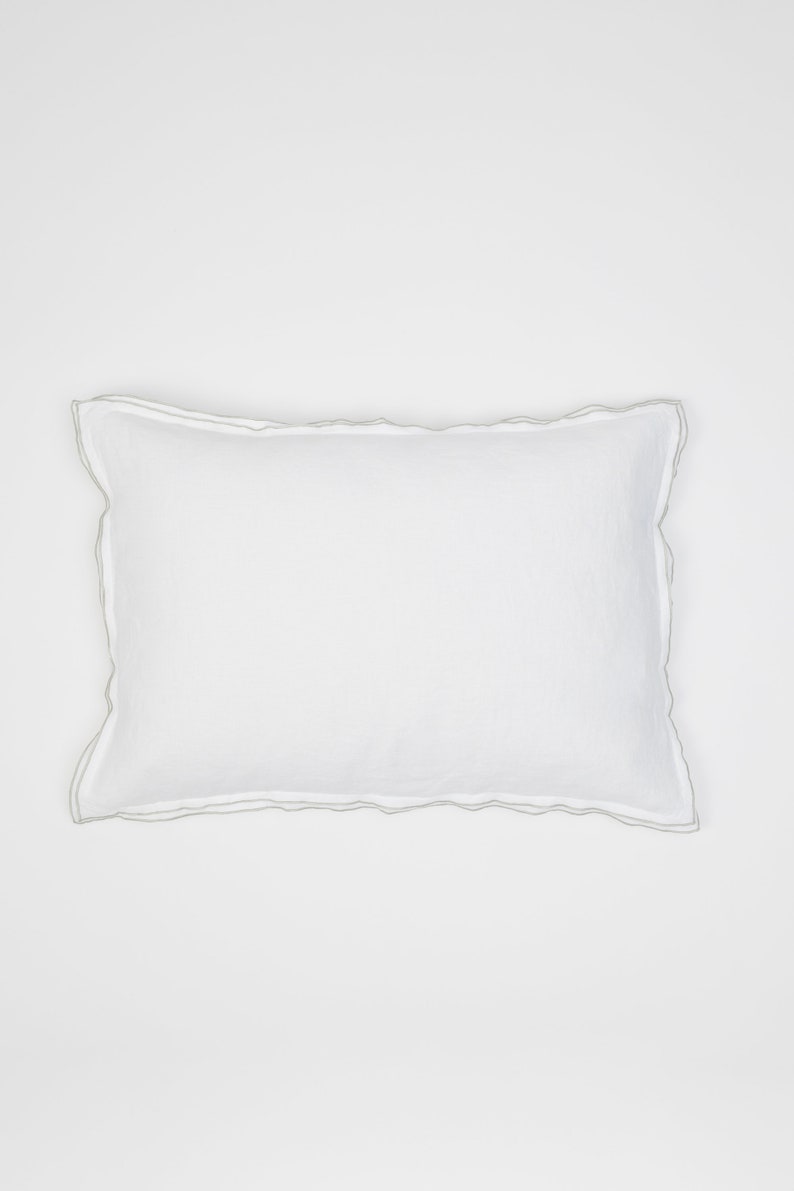 Linen Pillow Case. Pure Washed Linen. Soft Natural Handmade Etsy