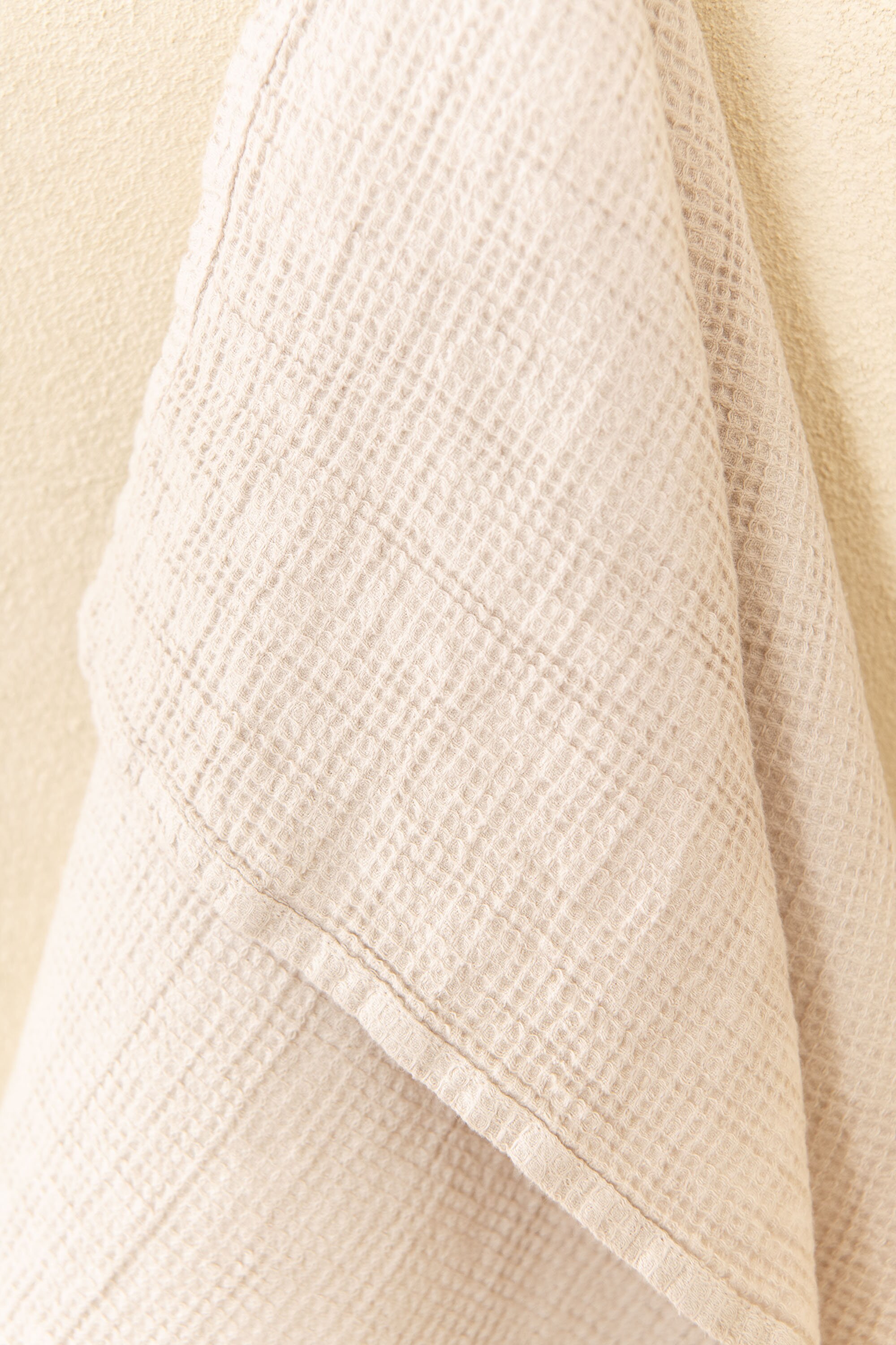 Waffle Tea Towel in Beige. Soft Linen Kitchen Towel. Hand - Etsy