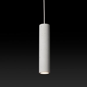 White Concrete Cylinder Pendant Light | Modern Pendant Lights | Industrial Lamp | Nordic Style | Kitchen Island