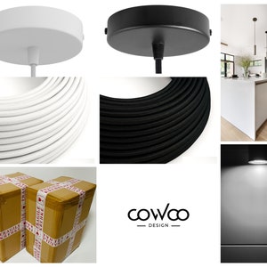 Concrete Cylinder Pendant Light Modern Pendant Lights Industrial Lamp Nordic Style Kitchen Island image 6