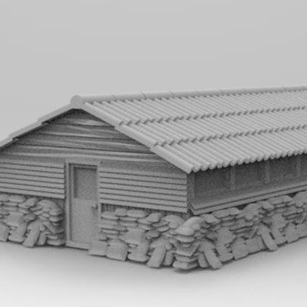 Army Barracks 2 - WOWBuildings - Historical Wargaming