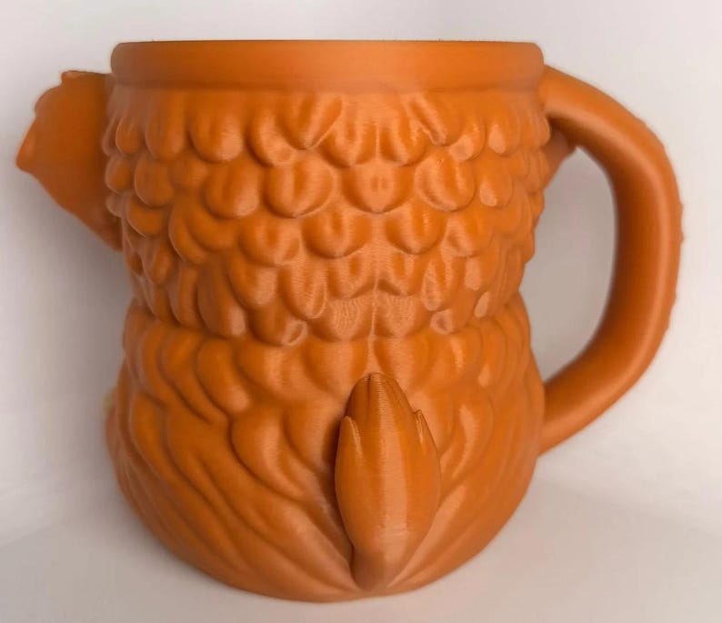 Mammuel the Mammoth Ice Cream Holder - 3D Printed Cute Ice Pint Holder image 4