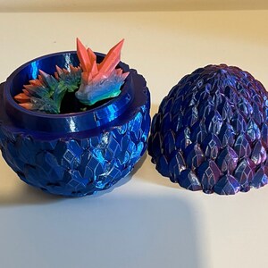 Mythical Crystal Dragon and Egg - Cinderwing3D image 6