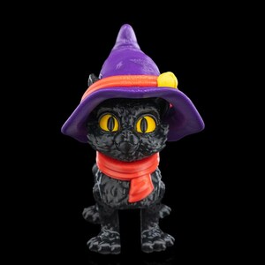 Halloween Cat in a Hat image 2