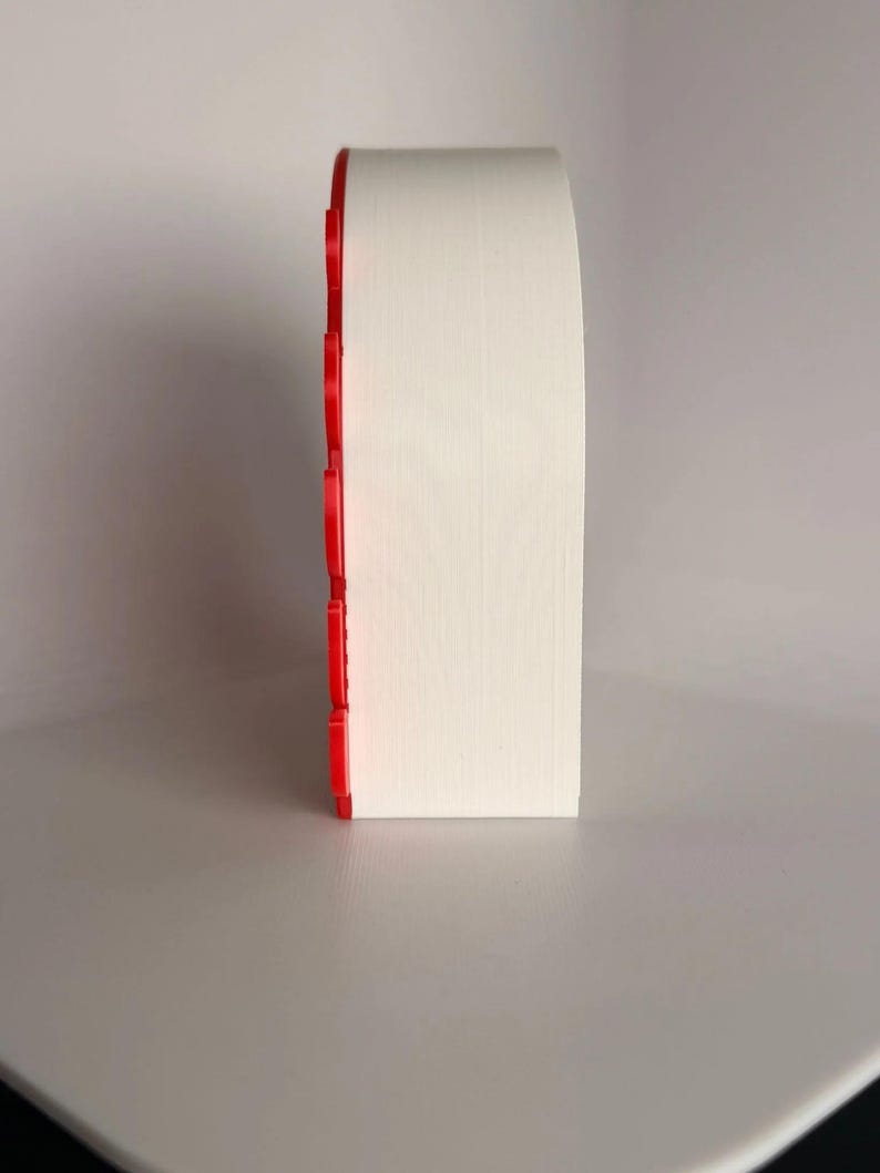 Leafy 3D Printed Desk Book Tracker - Books Ive Read This Year, Bookish, Cozy image 3