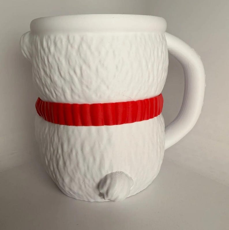 Support à glace Pawblo l'ours polaire - Joli support pour chope de glace imprimé en 3D image 2