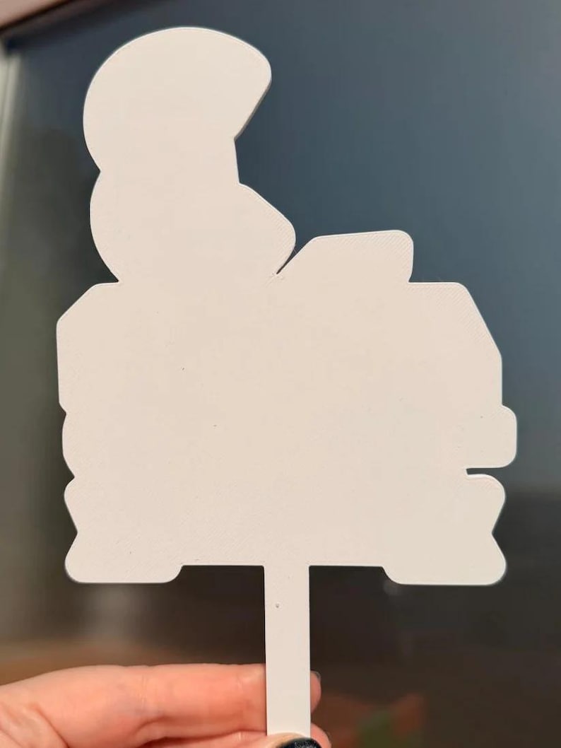 Personalised Dumper Truck Birthday Cake Topper, Custom Name & Age, Construction Birthday Party Decoration image 3