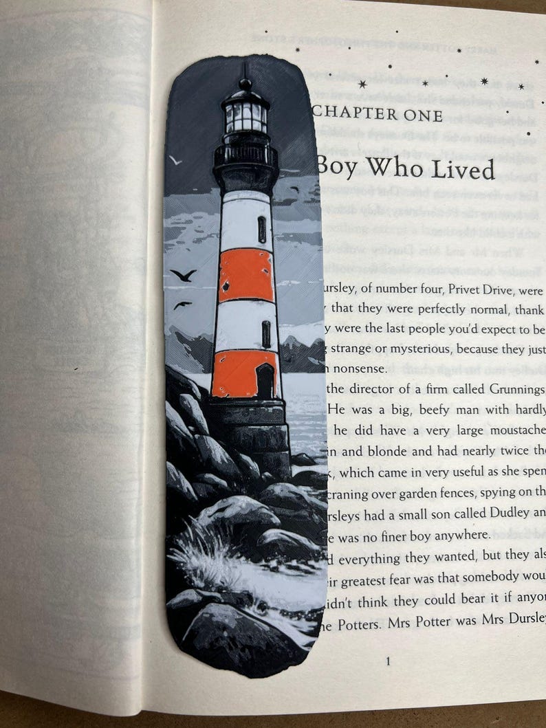 Küsten Leuchtturm Lesezeichen Set - Bookish Geschenke, Bookclub, Booktok, Bookstagram Bild 2