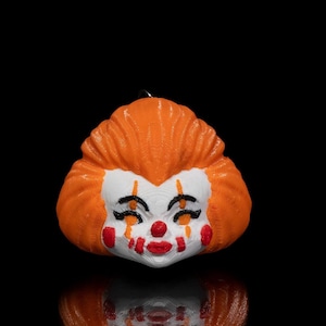 Penny The Wise Clown Keychain, Perfect for Halloween, 3D Printed Keyring Gift image 1