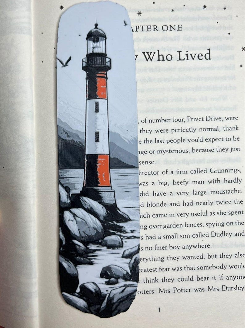 Küsten Leuchtturm Lesezeichen Set - Bookish Geschenke, Bookclub, Booktok, Bookstagram Bild 4
