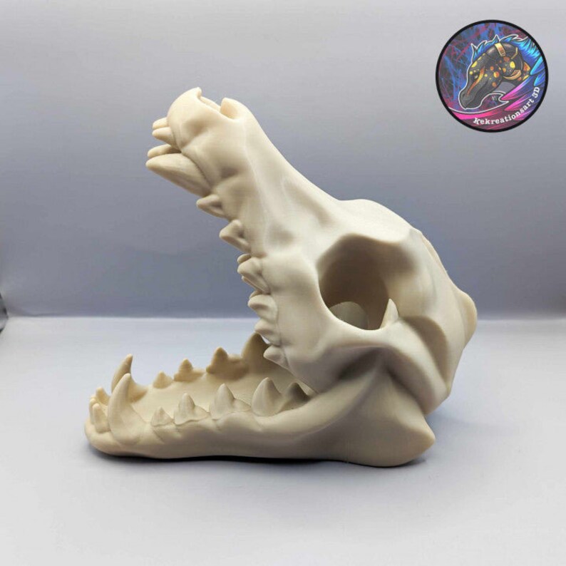 Wolf Skull Dice Tower and Ornament - Kekreations image 6