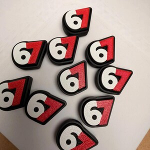 Chaveiro Fidget Clicker com 67 Memes - Alívio do Estresse, Ansiedade e TDAH - Ideal para Presente de Natal imagem 3