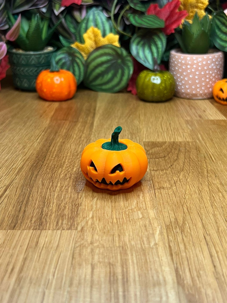 Fidget Pumpkin Spinner: regalo satisfactorio, alivio del estrés, regalo de Halloween, temporada espeluznante - McGybeer imagen 1