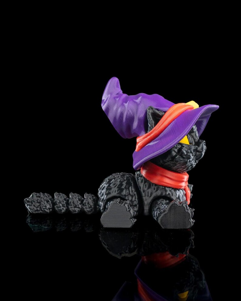 Halloween Cat in a Hat image 7