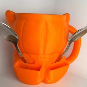 Kevin the Corgi Ice Cream Holder - 3D Printed Cute Ice Pint Holder image 3
