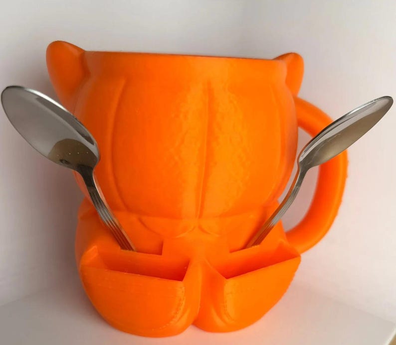 Kevin the Corgi Ice Cream Holder - 3D Printed Cute Ice Pint Holder image 3
