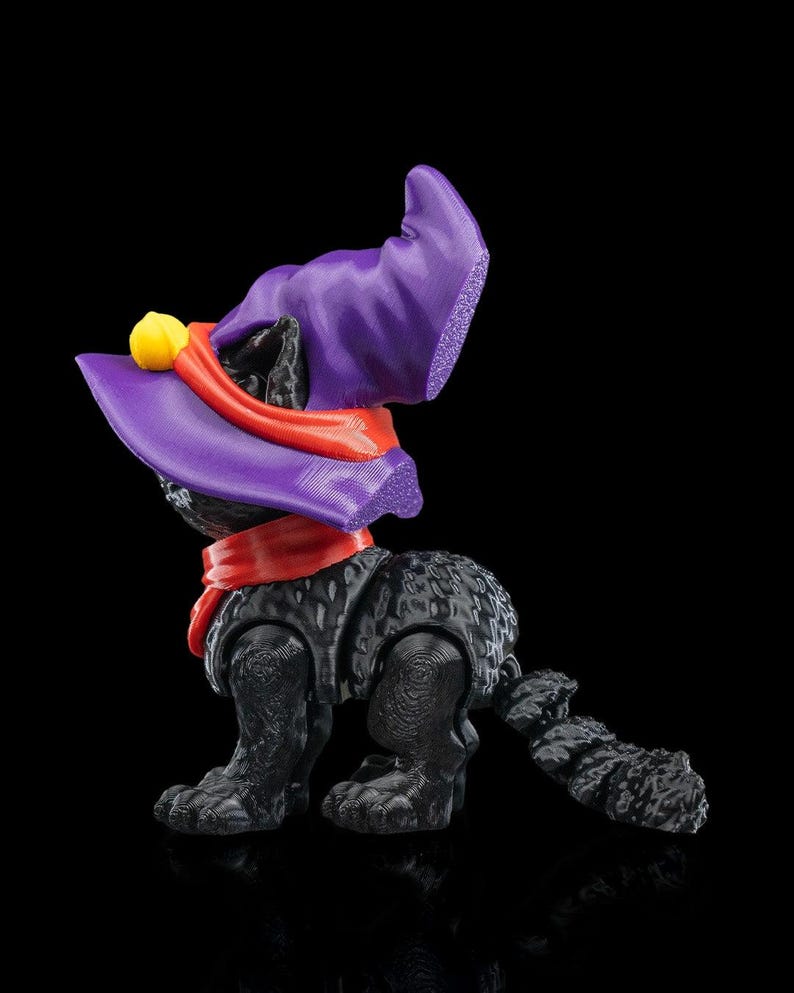 Halloween Cat in a Hat image 5