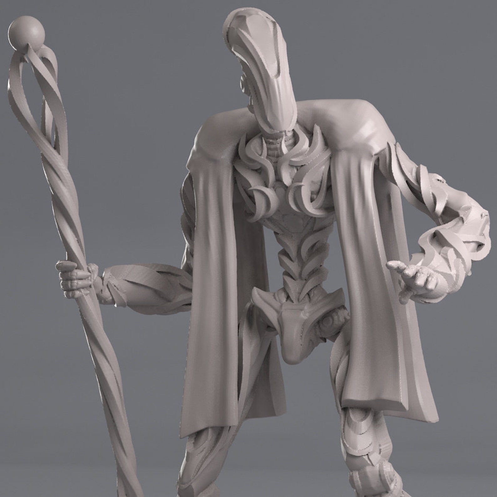 str guy resin statue