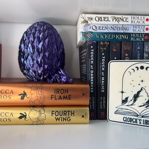 Letrero de biblioteca personalizado de fantasía: decoración de libros, regalo personalizado imagen 2
