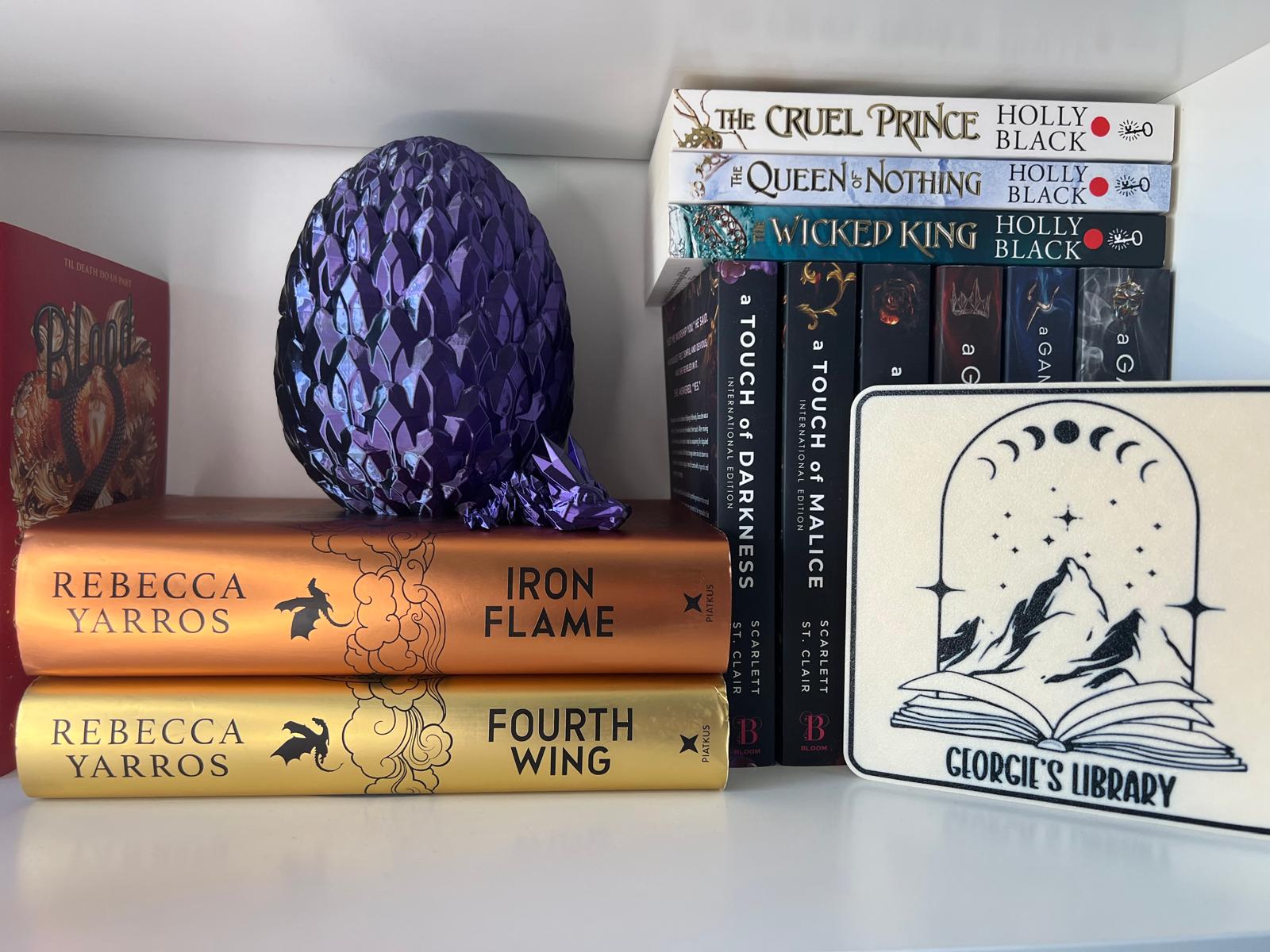 Fantasy Personalised Library Sign - Book Decor, Custom Gift - Etsy