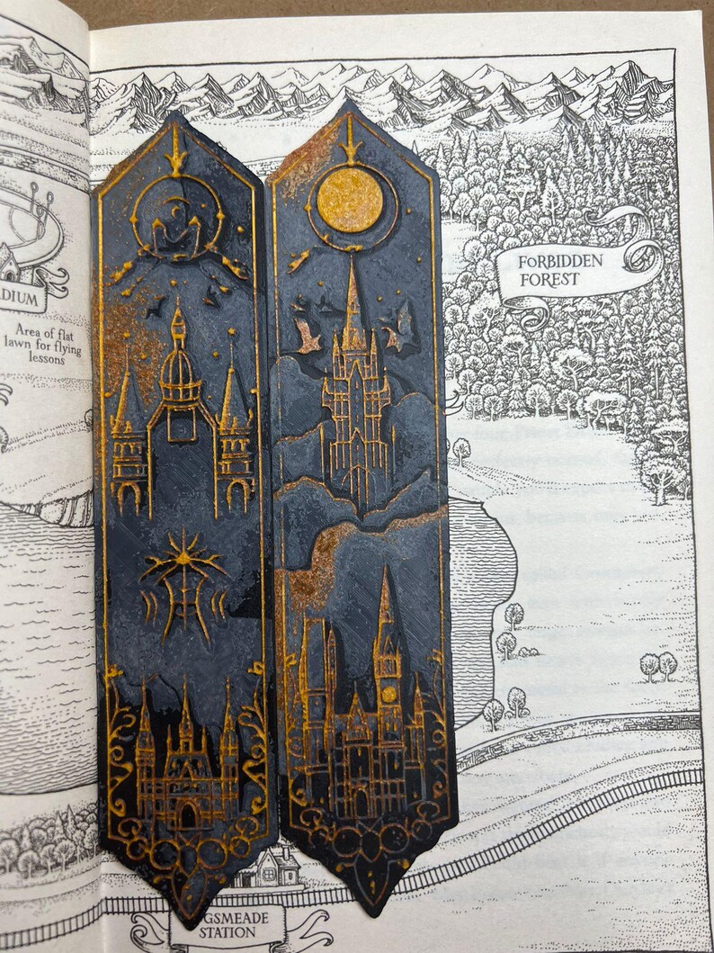 Bladwijzer Magical Fantasy Castle - Bookish Gifts, Bookclub, Booktok, Bookstagram afbeelding 9