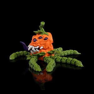 Pump-Krake! Kürbis Kraken Fidget Bild 5