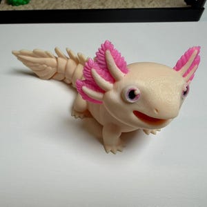 Juego interactivo Fidget Axolotl con acuario y accesorios imagen 4