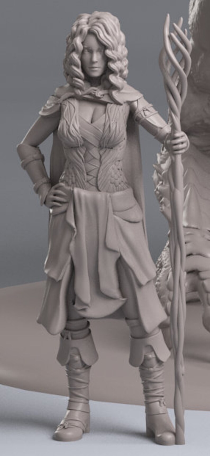 str guy resin statue