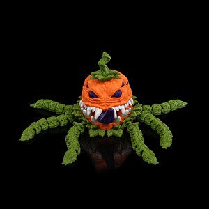 Pump-Krake! Kürbis Kraken Fidget Bild 2