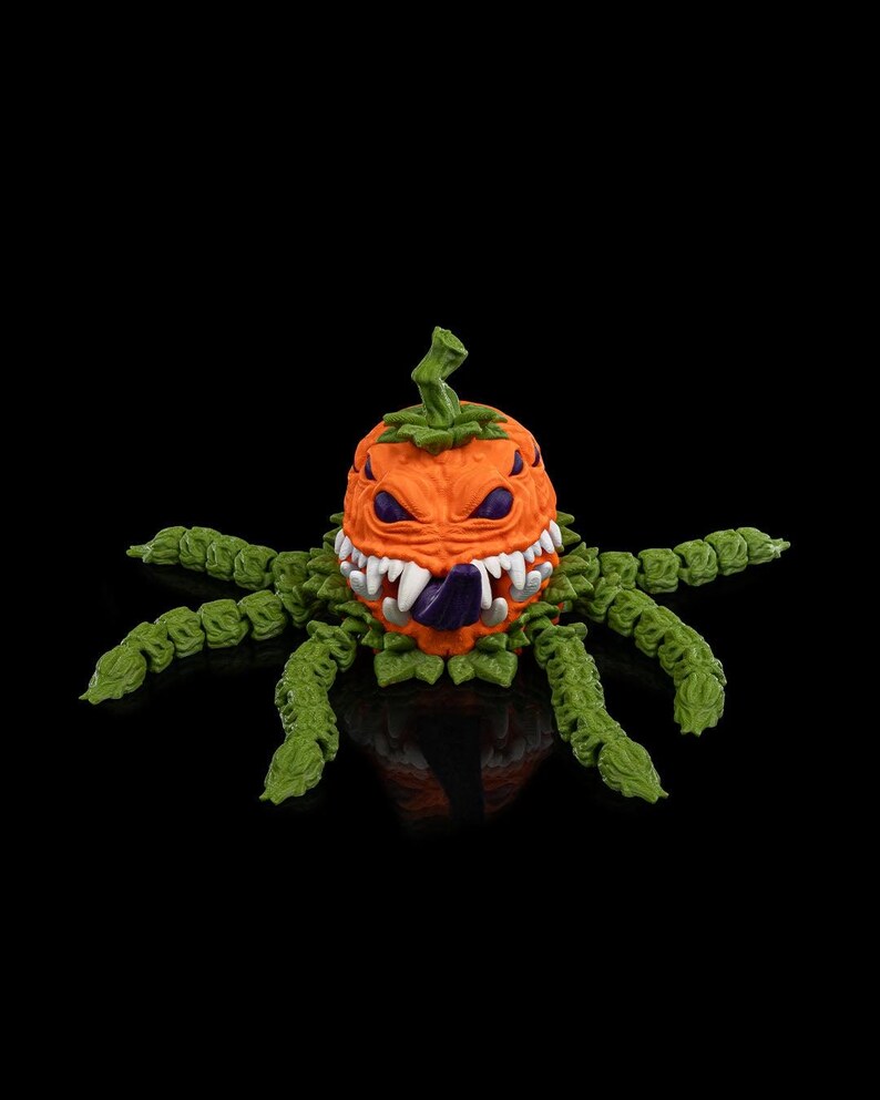Pump-Krake! Kürbis Kraken Fidget Bild 2