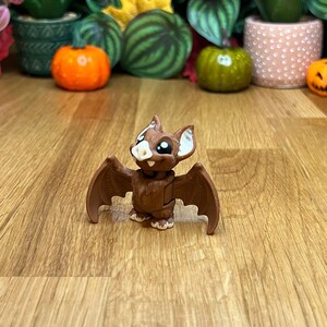 Mini Vampire Bat - Collectible Display Piece, Stress Relief Keychain, Personalized Gift - Mat Mire Makes No Keyring