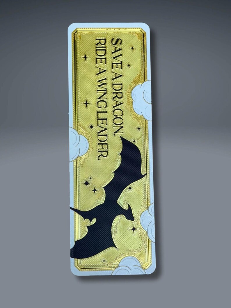 Dragon-bladwijzerset 1 - 3D-geprinte bladwijzers afbeelding 11