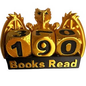 Dragon Book Tracker - Books Ive Read This Year, Bookish, Reader, Cute image 1
