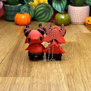 ハロウィーン ミニ セット - コレクション用ディスプレイ ピース、ストレス解消、パーソナライズされたギフト、関節式フレキシ - グリーンのレイヤー 画像 5