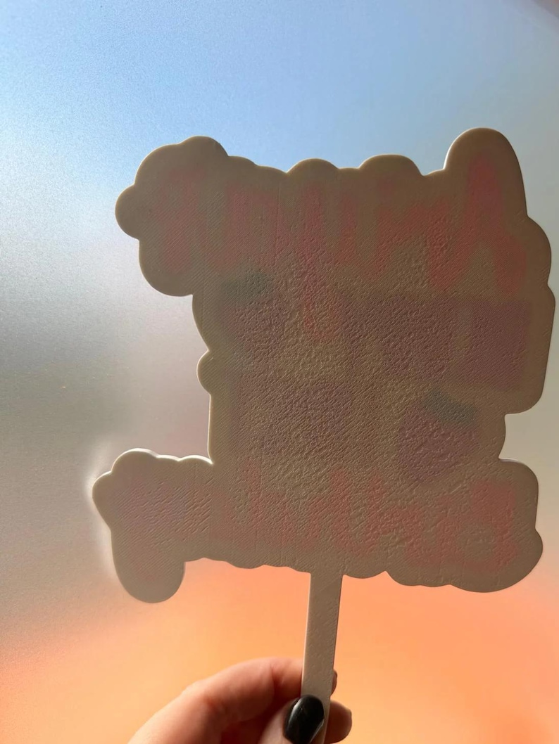 Adorno personalizado para tarta de primer cumpleaños con diseño de fresa, nombre y edad personalizados, decoración para fiesta de primer cumpleaños. imagen 3