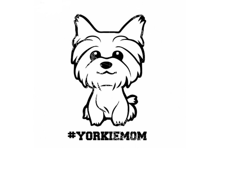Download Better Downloading Quality Yorkiemom Svg Png Jpeg Files Perfect For Car Or Mug Decals Pet Portraits Art Collectibles