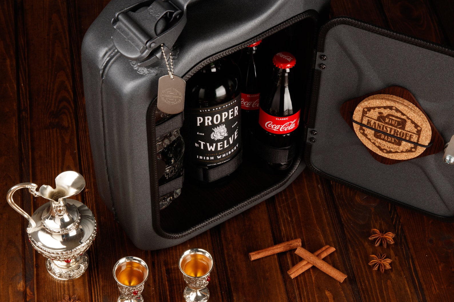 Jerry can mini bar gifts for him gifts for men man cave Etsy