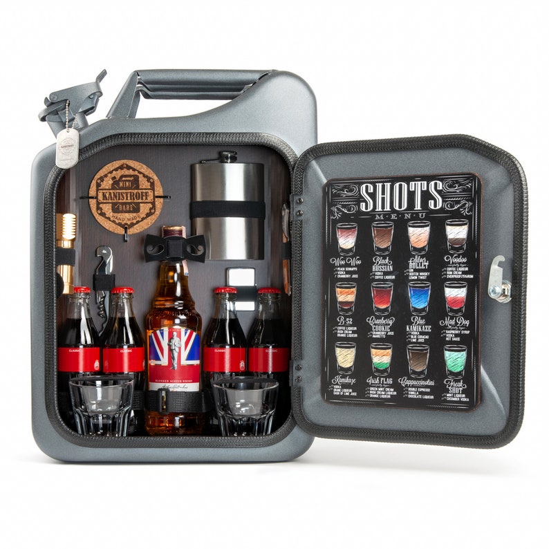 Jerry can mini bar portable bar man cave bar gift for Etsy