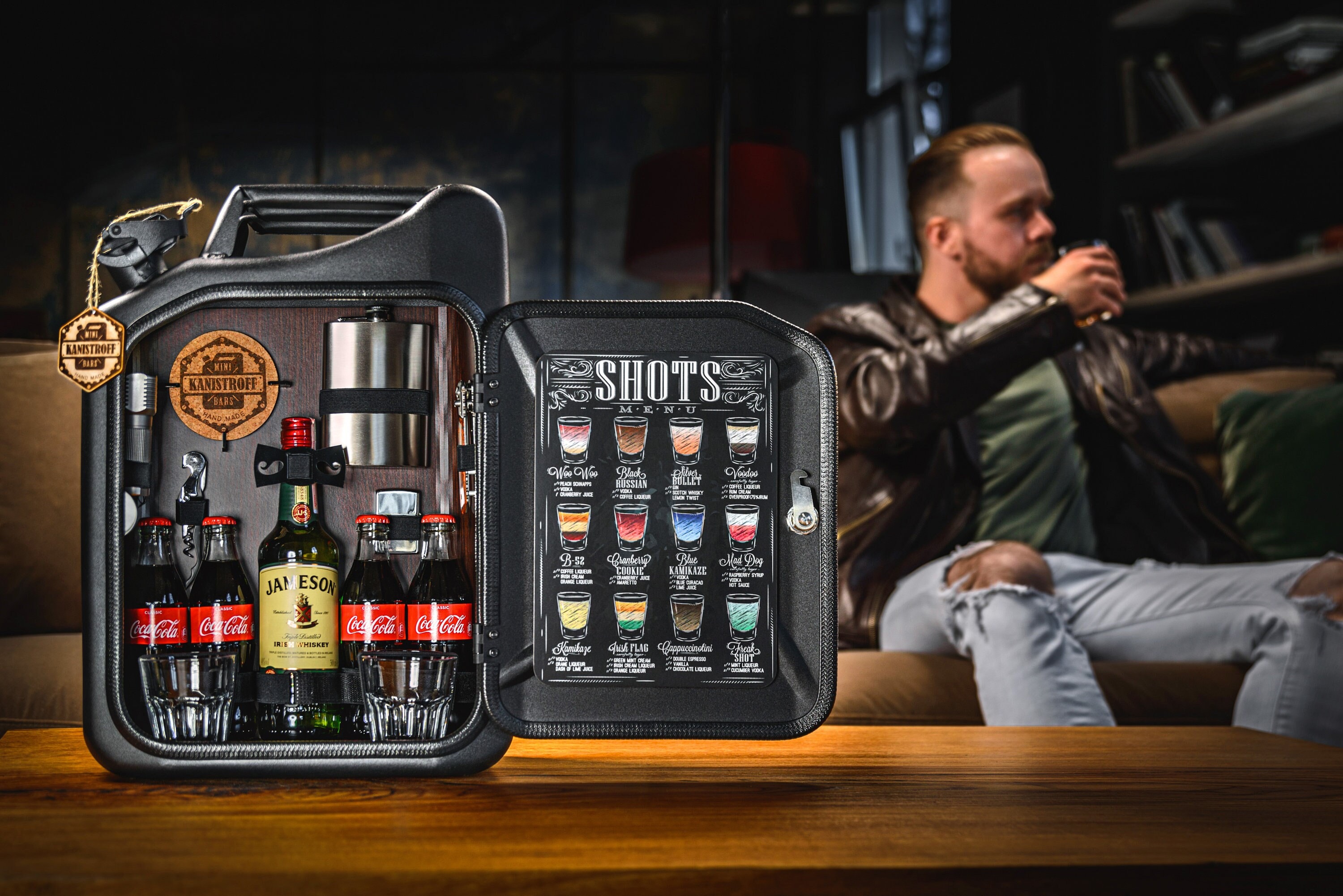 Jerry can mini bar gifts for him alcohol gifts for men Etsy